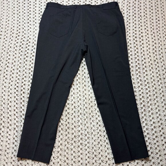 PT01 $395 Mens Pants Traveller Slim Fit 58EU W40" Wool Blend Charcoal Gray MINT - Picture 3 of 15